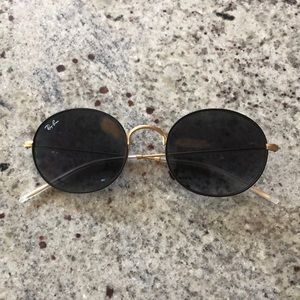 Ray Ban Beat Sunglasses Purple and gold